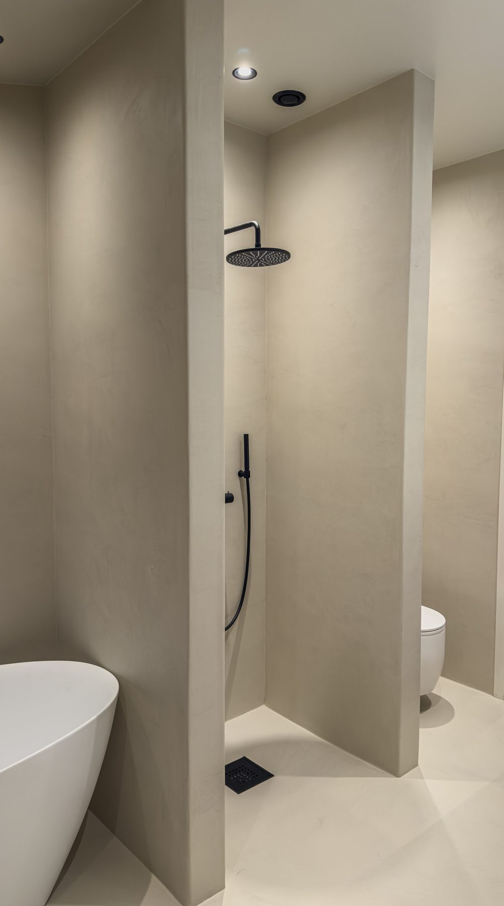 Microcement-badrum – Microcement, ZG Bygg i Stockholm