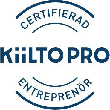 ZG Bygg är Kiilto Pro Certifierad Entreprenör